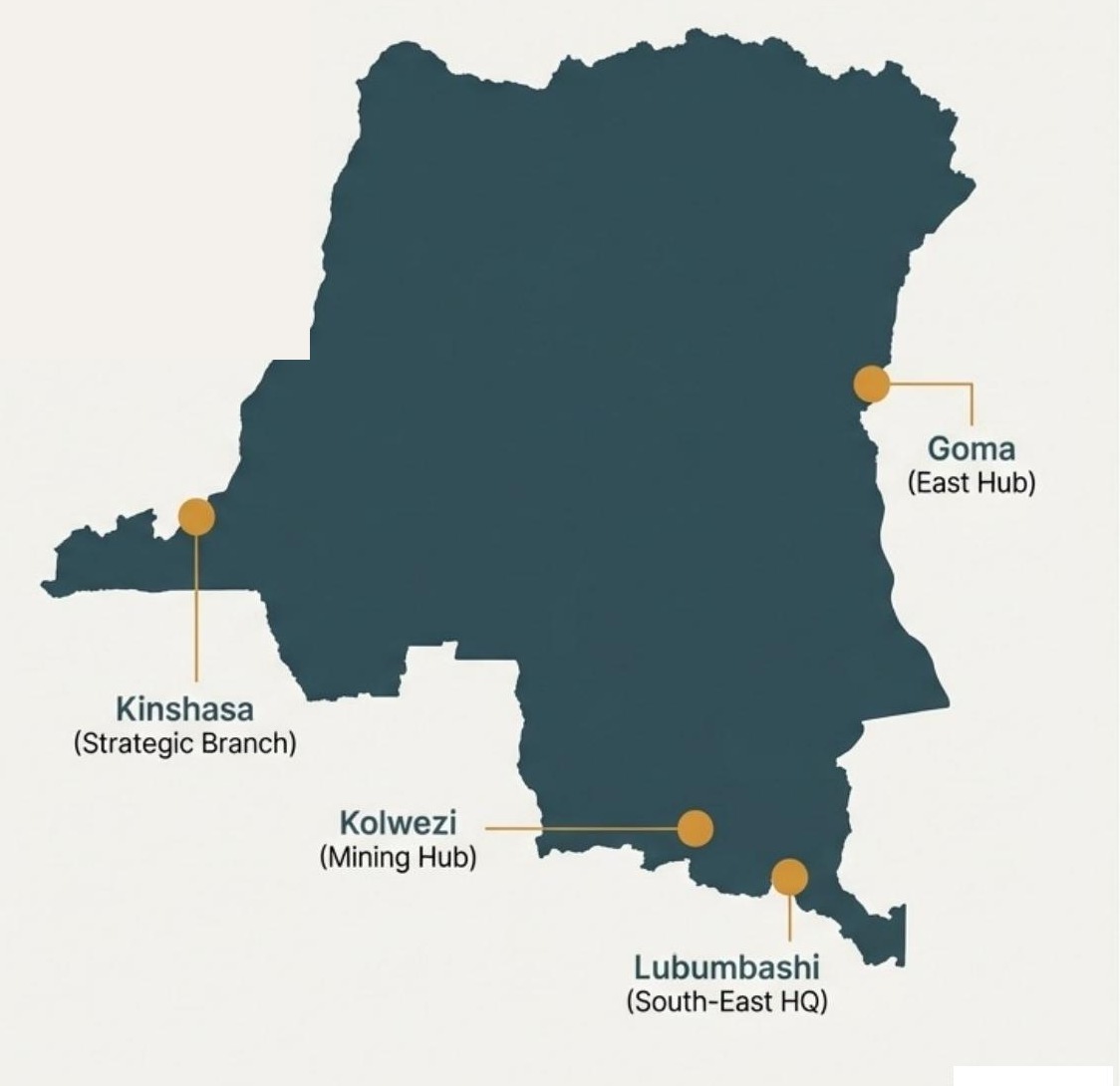 "Brain Restaurants": turning constraints into a moat. — Lubumbashi, Goma, Kinshasa, Kolwezi